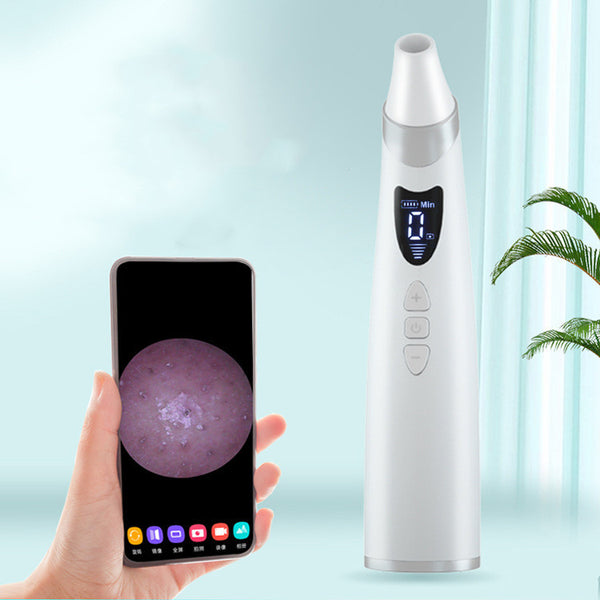 Electric blackhead suction tool | Visual pore cleaner for skin | Household blackhead removal device | Skin care pore cleaning instrument | Blackhead suction machine | Facial pore cleaner for home use | Electric skincare tool for blackheads | Pore cleansing equipment for skin | Electric skin care tool for blackheads | Household facial cleansing device