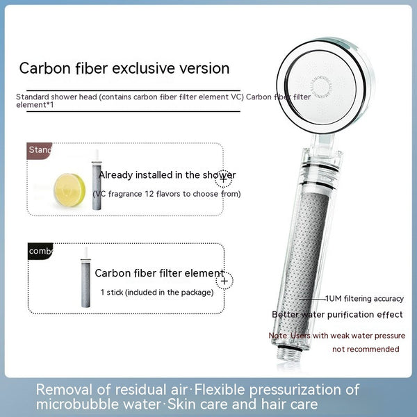 Chlorine removal shower nozzle | Skincare shower head with filter | Pressurized shower head for healthy skin | Shower nozzle with chlorine filter | High-pressure skincare shower head | Water-purifying shower nozzle | Skin-friendly filtered shower head | Anti-chlorine shower filter nozzle | Spa-like skincare shower experience | Shower head for soft and clean skin