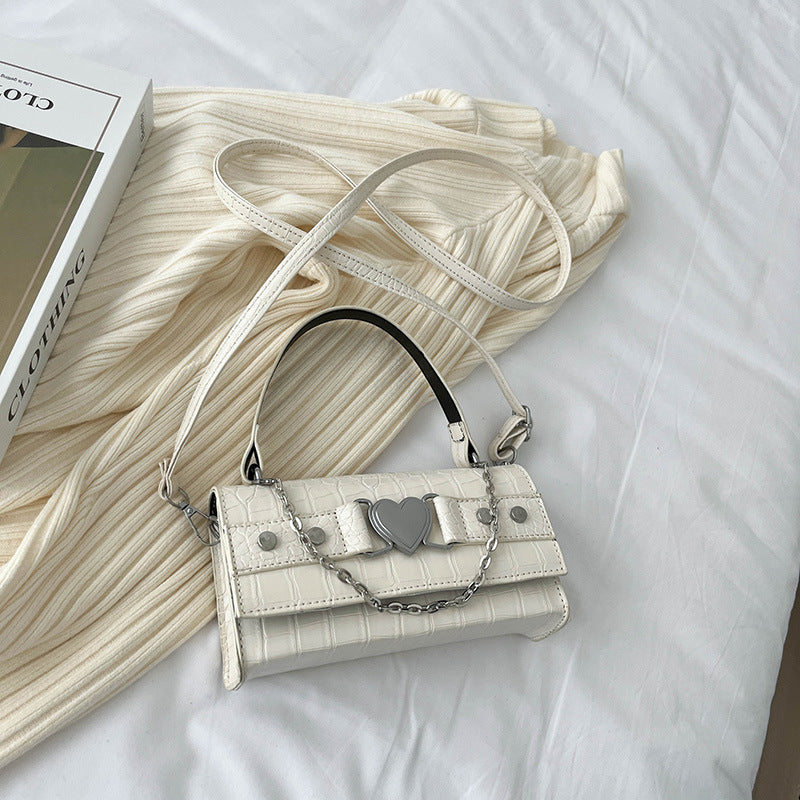 Women's fashion chain shoulder bag | Stylish chain strap handbag | Trendy women's shoulder purse | Elegant ladies handbag | Casual crossbody chain bag | Chic shoulder bag for women | New arrival women's bag | Lightweight fashion purse | Versatile daily handbag | Modern chain shoulder bag