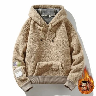 Sweat à capuche en laine pour homme - MD SHOOPING