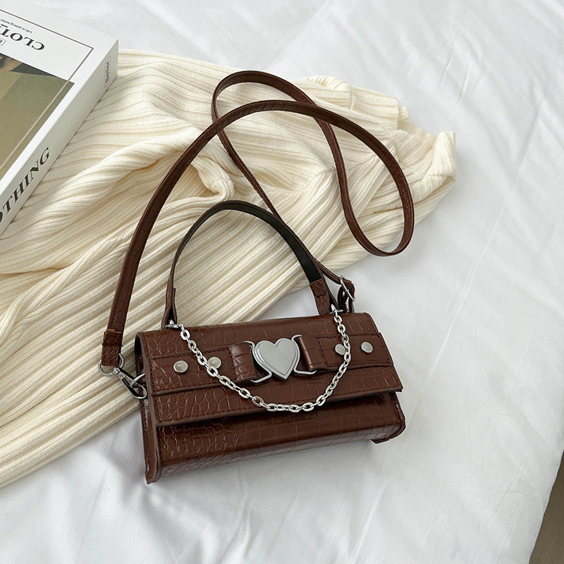 Women's fashion chain shoulder bag | Stylish chain strap handbag | Trendy women's shoulder purse | Elegant ladies handbag | Casual crossbody chain bag | Chic shoulder bag for women | New arrival women's bag | Lightweight fashion purse | Versatile daily handbag | Modern chain shoulder bag